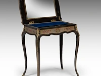 A fine napoleon iii boulle work lady's dressing table, late 19thc 72 x 63 x 45 cm. (28.35 x 24.80 x 17.71 in.) - afbeelding 6 van  8