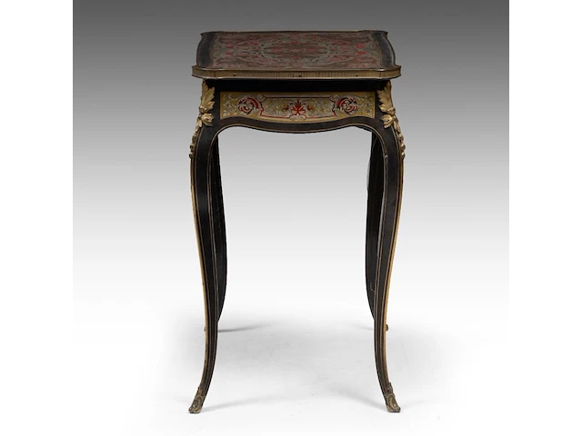 A fine napoleon iii boulle work lady's dressing table, late 19thc 72 x 63 x 45 cm. (28.35 x 24.80 x 17.71 in.) - afbeelding 8 van  8