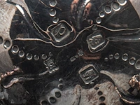 A four-part irish silver coffee and tea set on a matching tray, irish hallmark, year letter d (1971), 925/000, maker's mark rii, h 7 - 18 cm, total weight: 4210 g - afbeelding 9 van  20