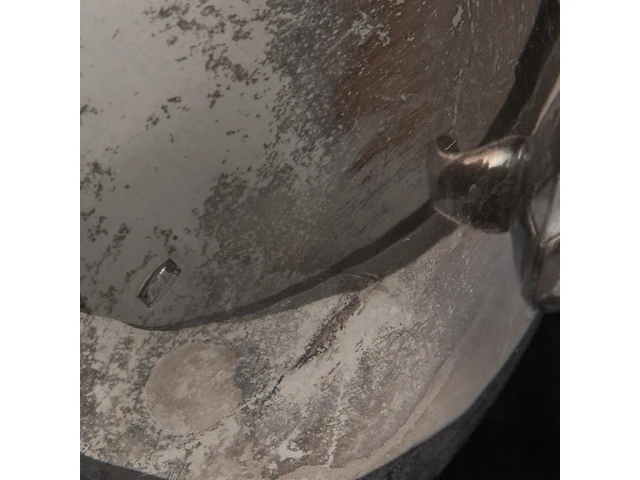 A four-part silver coffee and tea set, dutch duty mark 835/000, h 16,5 - 31 cm, weight: ca 3617 g - afbeelding 5 van  14