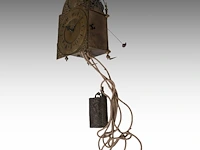 A george ii brass lantern clock by georges clarke (act. 1725-1766) 36 cm. (14.16 in.) - afbeelding 3 van  4