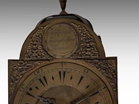 A george ii brass lantern clock by georges clarke (act. 1725-1766) 36 cm. (14.16 in.) - afbeelding 4 van  4