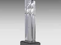 A glass art deco sculpture of the madonna and child by rené lalique (1860-1945) 37.5 cm. (14.75 in.) - afbeelding 5 van  6
