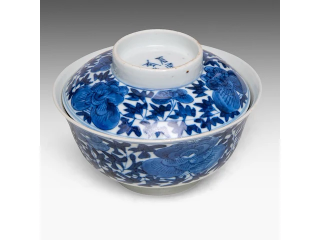 A group of ten chinese blue and white wares, incl. two kangxi floral decorated small dishes, 17thc and 18thc, largest 23 x 31 cm - afbeelding 2 van  12