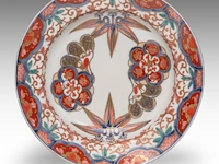 A group of thirteen japanese imari plates, incl. a series of six deep plates, meiji period, ø 23,5 - 29 cm (13) - afbeelding 8 van  11