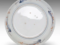 A group of thirteen japanese imari plates, incl. a series of six deep plates, meiji period, ø 23,5 - 29 cm (13) - afbeelding 11 van  11