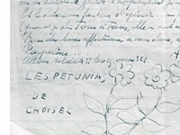 A handwritten letter by paul delvaux (1897-1994) to his friends claude and ruth spaak, 1948 - afbeelding 3 van  4