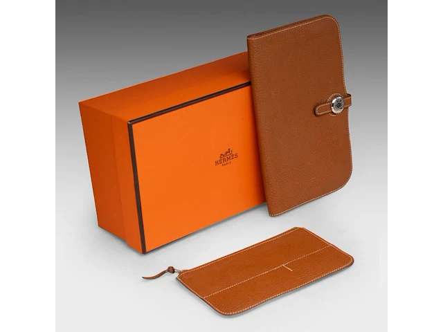 A hermès dogon gm with an associated loose purse - afbeelding 8 van  16