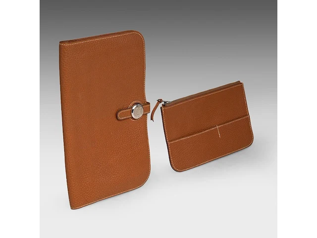 A hermès dogon gm with an associated loose purse - afbeelding 10 van  16