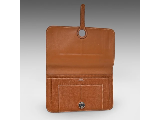 A hermès dogon gm with an associated loose purse - afbeelding 13 van  16