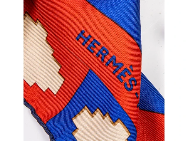 A hermès eclipse ruban sterling silver ring - afbeelding 11 van  13