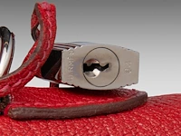 A hermès kelly 32 chèvre de coromandel sellier handbag with palladium ck hardware 23 x 32 x 12 cm. (9.06 x 12.59 x 4.71 in.) - afbeelding 6 van  21