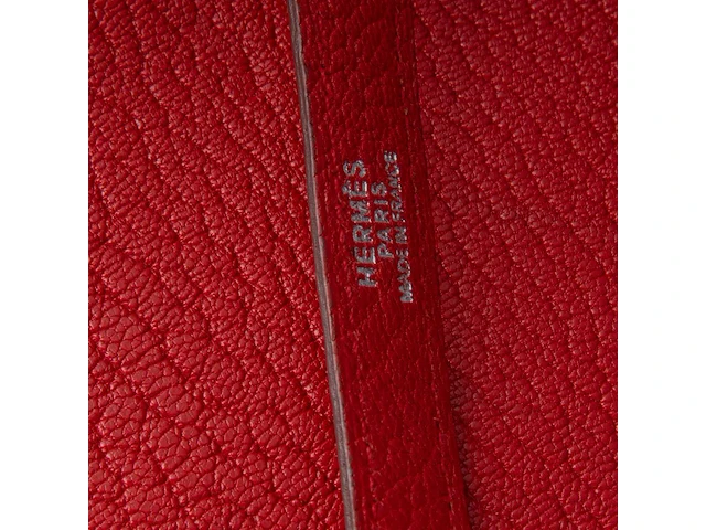 A hermès kelly 32 chèvre de coromandel sellier handbag with palladium ck hardware 23 x 32 x 12 cm. (9.06 x 12.59 x 4.71 in.) - afbeelding 8 van  21