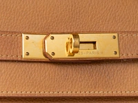 A hermès kelly 35 sellier veau epsom handbag with cc hardware 24.5 x 35 x 13 cm. (9.65 x 13.77 x 5.12 in.) - afbeelding 2 van  19