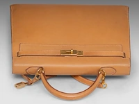 A hermès kelly 35 sellier veau epsom handbag with cc hardware 24.5 x 35 x 13 cm. (9.65 x 13.77 x 5.12 in.) - afbeelding 17 van  19