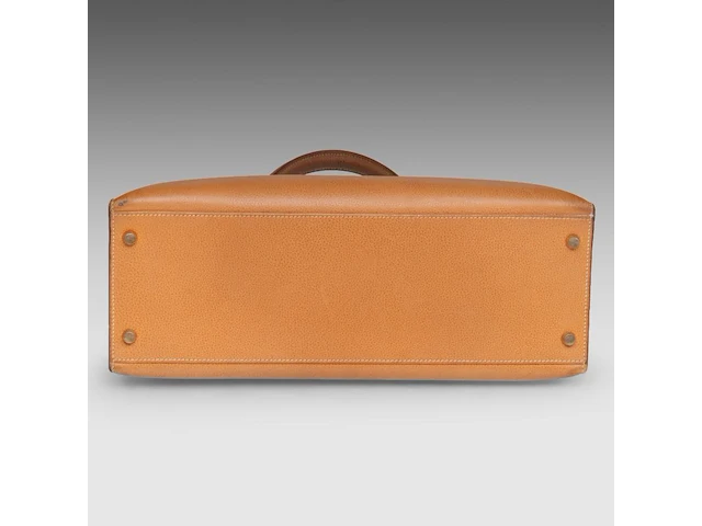 A hermès kelly 35 sellier veau epsom handbag with cc hardware 24.5 x 35 x 13 cm. (9.65 x 13.77 x 5.12 in.) - afbeelding 18 van  19