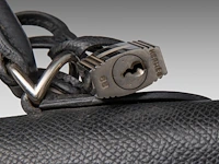 A hermès kelly 40 retourné in black veau epsom handbag with ck hardware 27 x 40 x 13 cm. (10.63 x 15 3/4 x 5.12 in.) - afbeelding 26 van  36