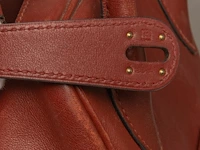 A hermès lindy 34 rouge hermès veau swift leather handbag with cc hardware 22 x 34 x 16 cm. (8.66 x 13.39 x 6.29 in.) - afbeelding 7 van  19