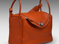 A hermès lindy handbag 24 x 35 x 17 cm. (9.44 x 13.77 x 6.69 in.) - afbeelding 4 van  11