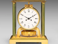 A jaeger-lecoultre 'vendôme' atmos clock, '70s 24 x 21 x 16.5 cm. (9.44 x 8.26 x 6 1/2 in.)