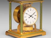 A jaeger-lecoultre 'vendôme' atmos clock, '70s 24 x 21 x 16.5 cm. (9.44 x 8.26 x 6 1/2 in.) - afbeelding 2 van  6