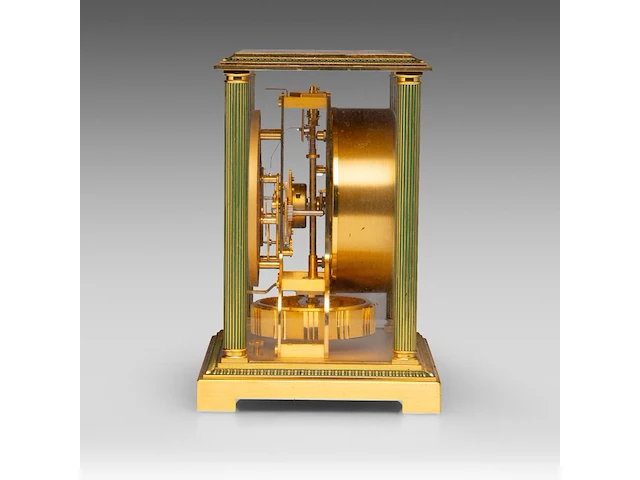 A jaeger-lecoultre 'vendôme' atmos clock, '70s 24 x 21 x 16.5 cm. (9.44 x 8.26 x 6 1/2 in.) - afbeelding 6 van  6