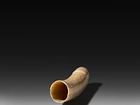 A japanese ivory dildo, 19thc, h 22,5 cm - ø 4,5 cm - 416g (+) - afbeelding 5 van  5