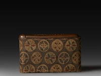 A japanese meiji hand warmer, with a phallic decoration on top, ca. 1900 11.5 x 7 cm. (4.53 x 2.75 in.) - afbeelding 3 van  6