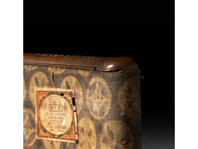 A japanese meiji hand warmer, with a phallic decoration on top, ca. 1900 11.5 x 7 cm. (4.53 x 2.75 in.) - afbeelding 6 van  6