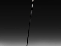 A japanese shunga walking stick, the handle in ivory with the goddess of fertility on one side and tengu on the other, meiji period (1868-1912); total h 79 cm - ivory ø 5 cm - total weight 232g (+) - afbeelding 4 van  4