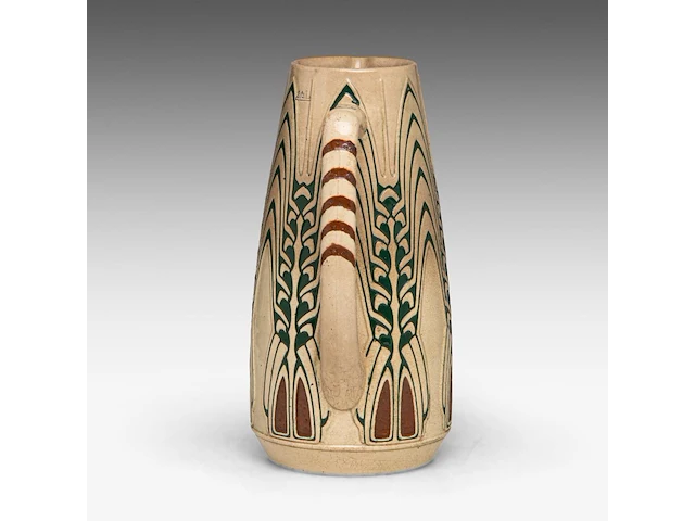 A jugendstil ceramic pitcher by peter behrens, ca. 1907 28 cm. (11.01 in.) - afbeelding 3 van  9