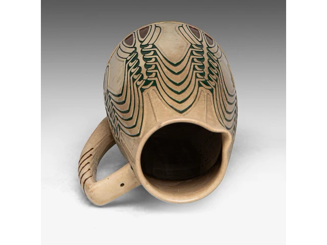 A jugendstil ceramic pitcher by peter behrens, ca. 1907 28 cm. (11.01 in.) - afbeelding 6 van  9