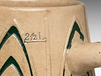 A jugendstil ceramic pitcher by peter behrens, ca. 1907 28 cm. (11.01 in.) - afbeelding 9 van  9