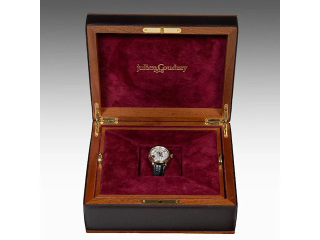 A julien coudray 1518 manufactura 1528 'les roses', 18ct 5n red gold, pièce unique, 2014 - afbeelding 4 van  14
