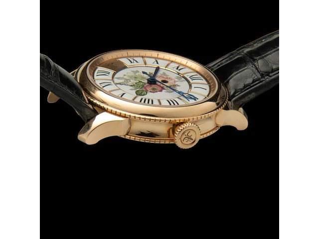 A julien coudray 1518 manufactura 1528 'les roses', 18ct 5n red gold, pièce unique, 2014 - afbeelding 13 van  14