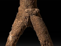 A kpiin dâa phallic ancestor figure, dagari people, burkina faso, h 81 cm - afbeelding 5 van  6