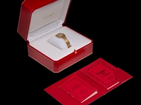 A ladies' cartier panthère de cartier, 18k yellow gold, quartz wristwatch - afbeelding 7 van  9