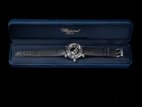 A ladies' chopard happy sport happy fish, ref. 8347, stainless steel with floating diamonds - afbeelding 2 van  23