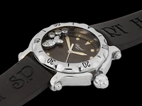 A ladies' chopard happy sport happy fish, ref. 8347, stainless steel with floating diamonds - afbeelding 7 van  23