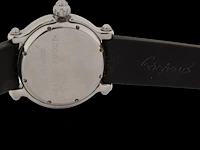 A ladies' chopard happy sport happy fish, ref. 8347, stainless steel with floating diamonds - afbeelding 9 van  23