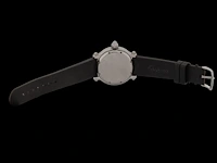 A ladies' chopard happy sport happy fish, ref. 8347, stainless steel with floating diamonds - afbeelding 18 van  23
