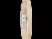 A ladies' hermès kelly 2 stainless steel wristwatch, ref. kt1.210