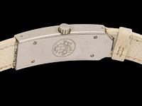 A ladies' hermès kelly 2 stainless steel wristwatch, ref. kt1.210 - afbeelding 5 van  6
