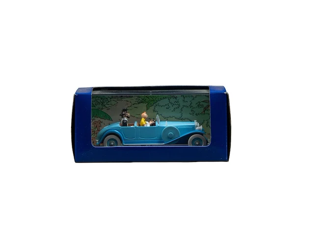 A large and interesting collection of 69 tintin small-scale model cars, edition by moulinscart, 2003-05 - afbeelding 2 van  69