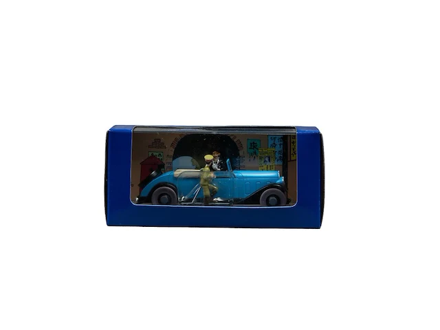 A large and interesting collection of 69 tintin small-scale model cars, edition by moulinscart, 2003-05 - afbeelding 6 van  69