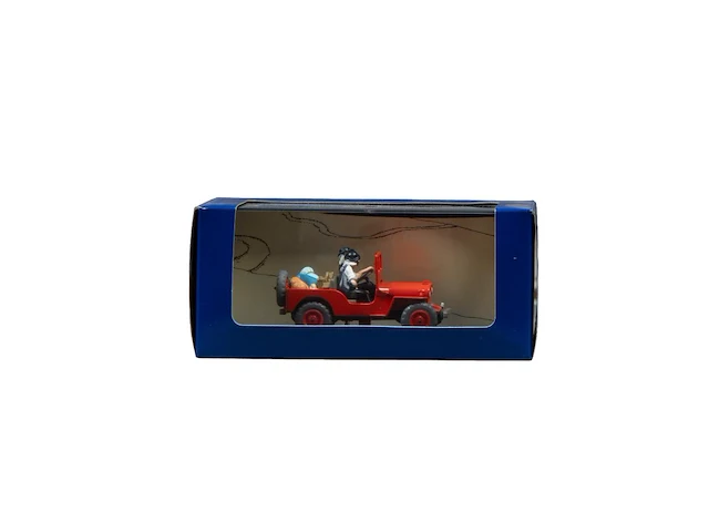 A large and interesting collection of 69 tintin small-scale model cars, edition by moulinscart, 2003-05 - afbeelding 18 van  69