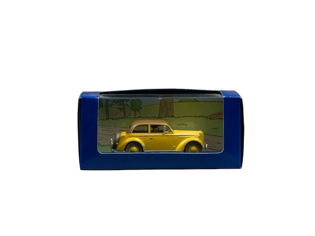 A large and interesting collection of 69 tintin small-scale model cars, edition by moulinscart, 2003-05 - afbeelding 23 van  69
