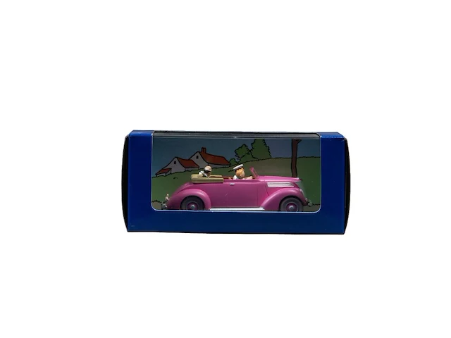 A large and interesting collection of 69 tintin small-scale model cars, edition by moulinscart, 2003-05 - afbeelding 52 van  69