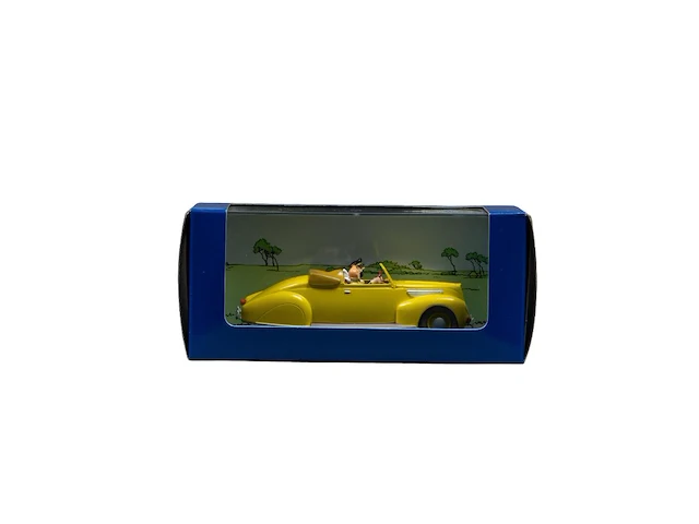 A large and interesting collection of 69 tintin small-scale model cars, edition by moulinscart, 2003-05 - afbeelding 53 van  69