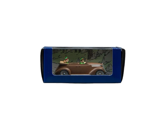 A large and interesting collection of 69 tintin small-scale model cars, edition by moulinscart, 2003-05 - afbeelding 57 van  69